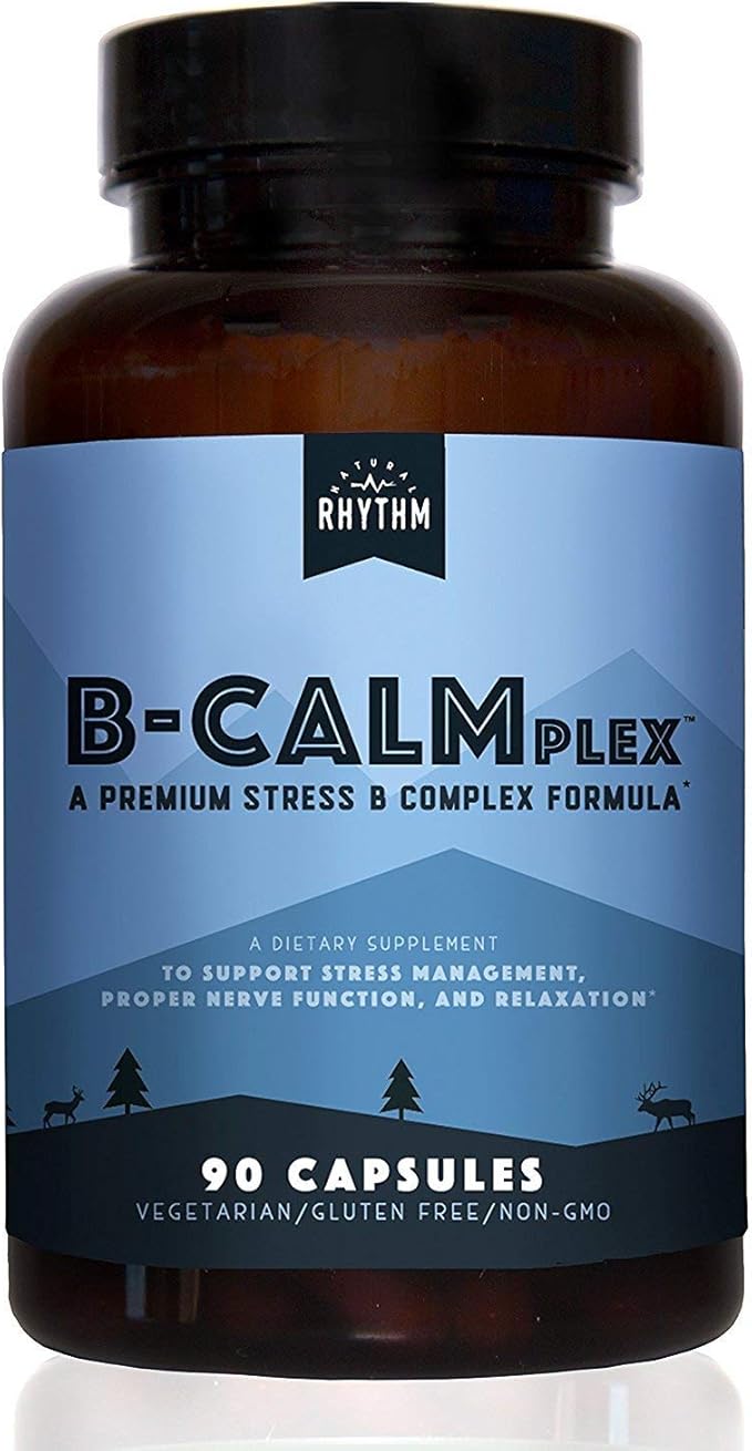 Natural Rhythm B-CALMplex, Unique B Vitamin 3 Month 90 Capsules