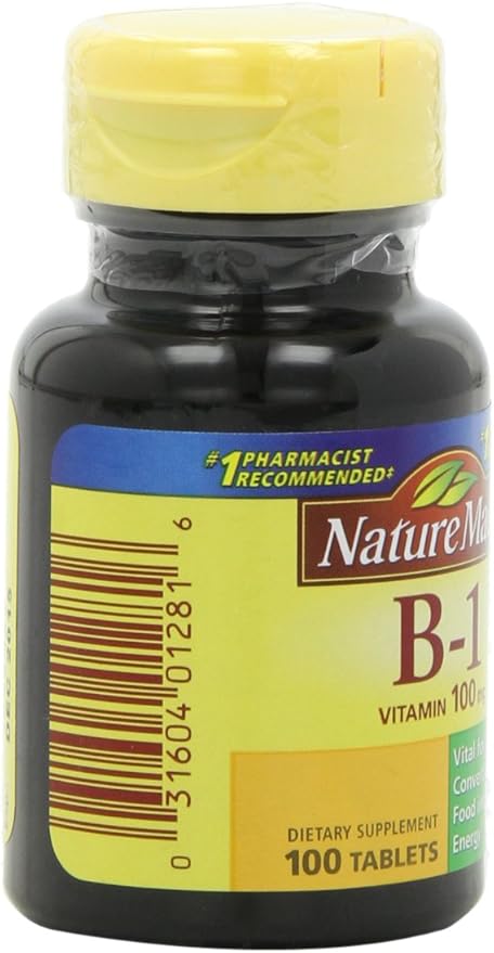 Nature Made Vitamin B1, 100 Count 6)