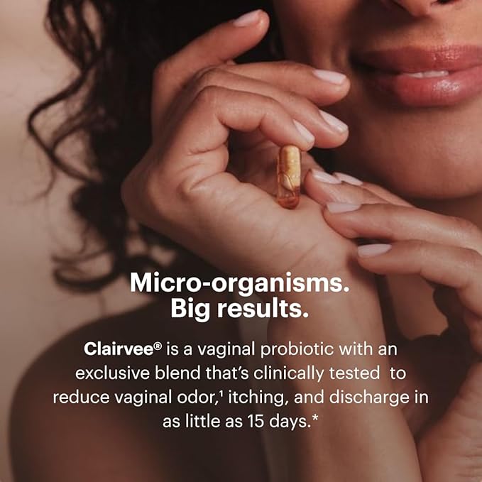 Bonafide Clairvee – Relief from Vaginal 30 Day (15 Capsules)
