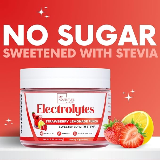 Zero Sugar - Strawberry Lemonade Punch 30 Servings