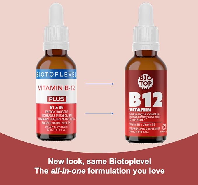 Vitamin B12 Sublingual Liquid Drops (5000 B1 & B6 in