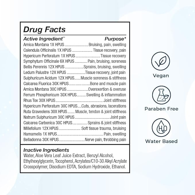 VitaMedica Arnica Montana Tablets & Arnica 150 Rapid 3 Ounce