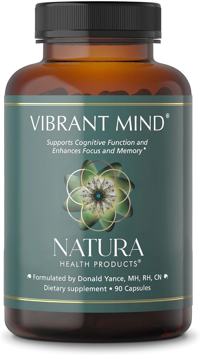 Natura Health Products Vibrant Mind (90 Capsules)