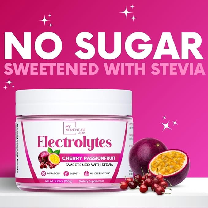 Zero Sugar - Cherry Passionfruit Electrolytes 30 Servings