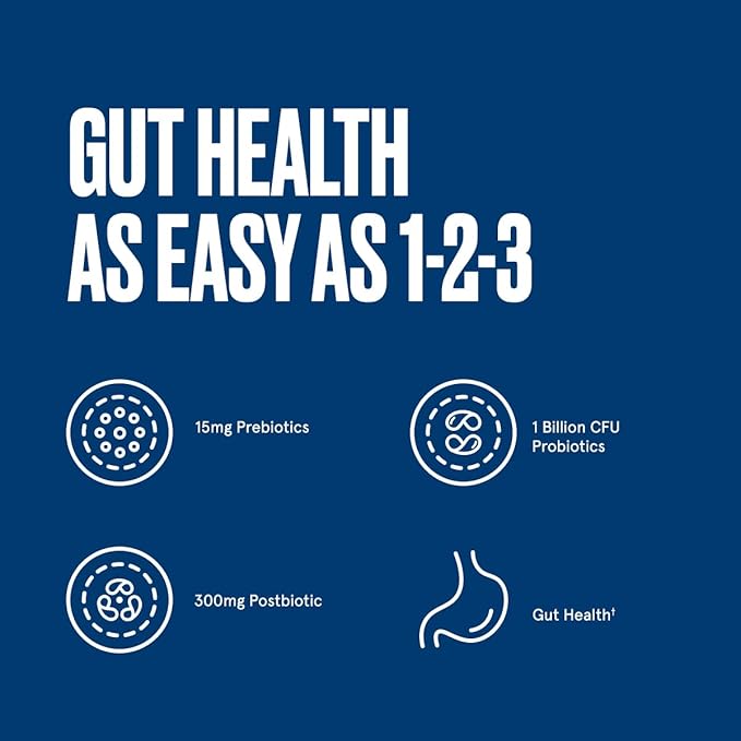 Bulletproof Express 3-in-1 Probiotic, 90 Count, Supplement for Fast and Sustained Gut Health