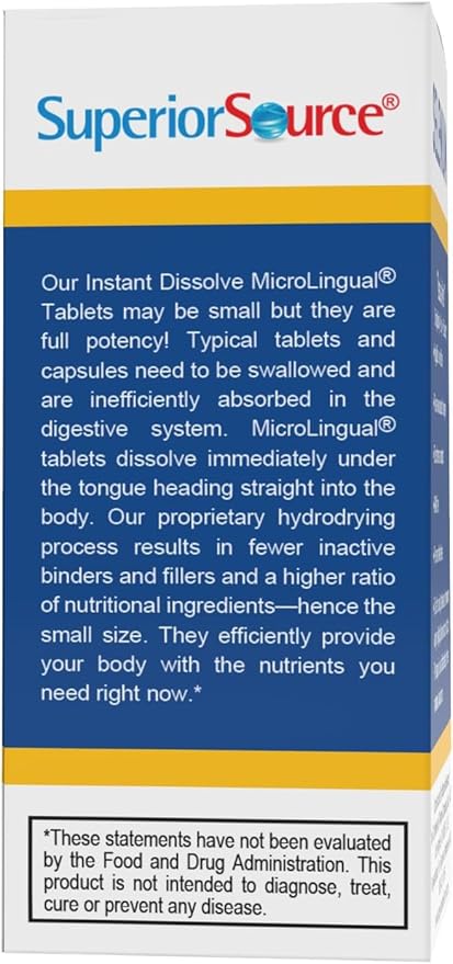 Superior Source Selenium Nutritional Supplements, 200 60 Count