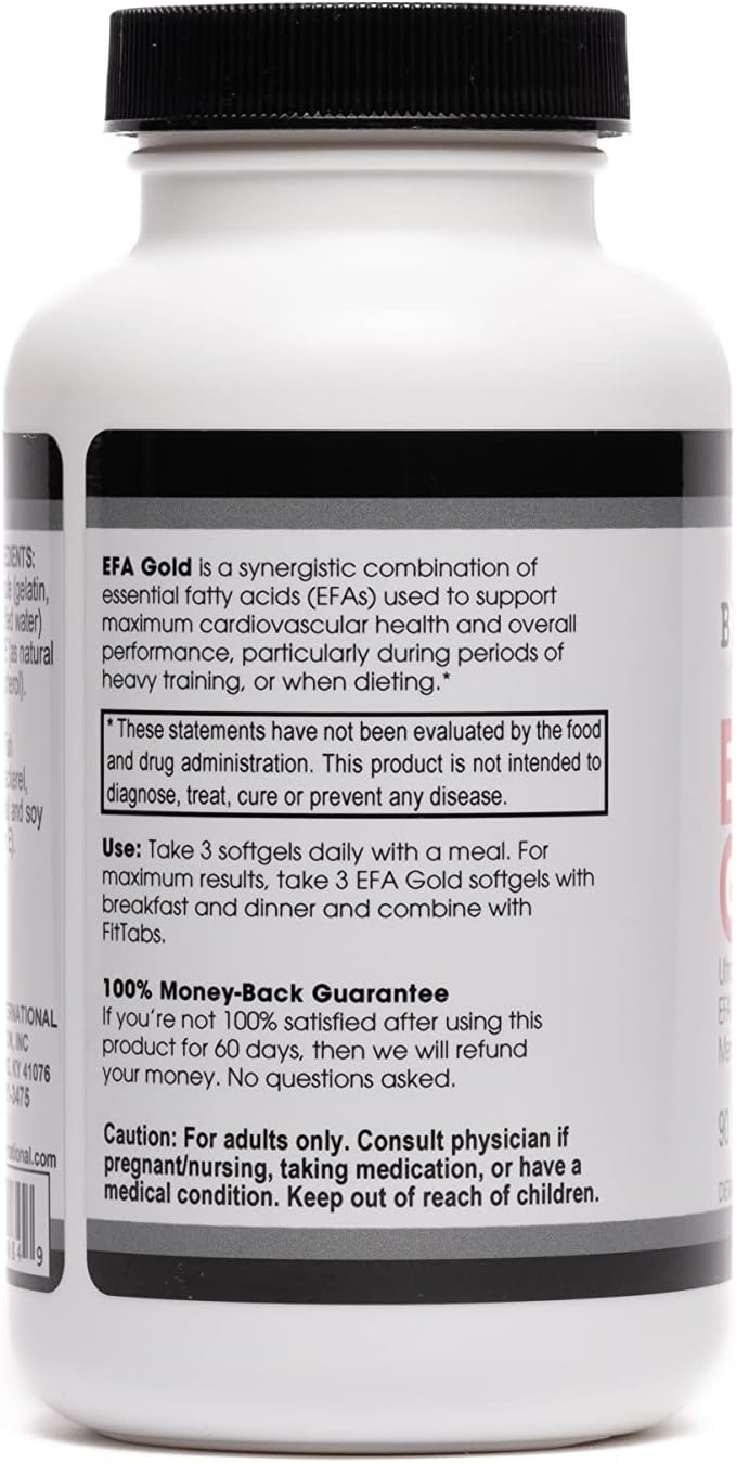 Beverly International EFA Gold, 90 Softgel Omega-3s EPA 6&9 Fatty