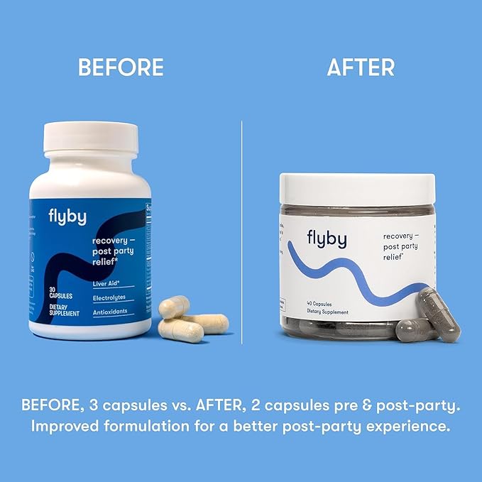 Flyby Recovery Pills (120 Count)