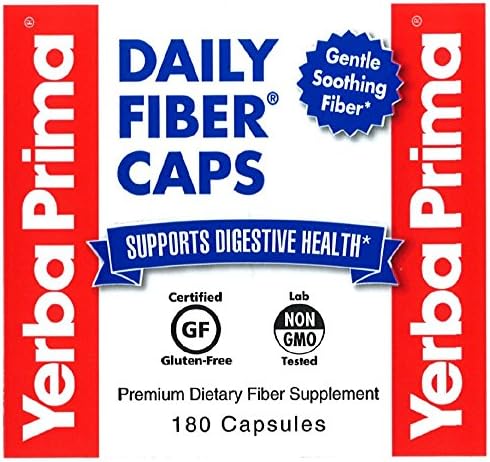 Yerba Prima Daily Fiber Formula 180 caps 2) -