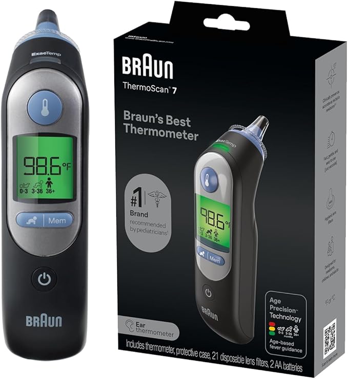 Braun ThermoScan 7 Digital Ear Thermometer, 1 Brand