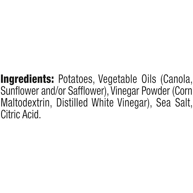 Kettle Brand Sea Salt and Vinegar Kettle Potato Chips, Gluten-Free, Non-GMO, 7.5 oz Bag