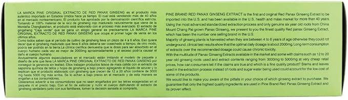 Prince Of Peace Red Panax Ginseng 30 Vial