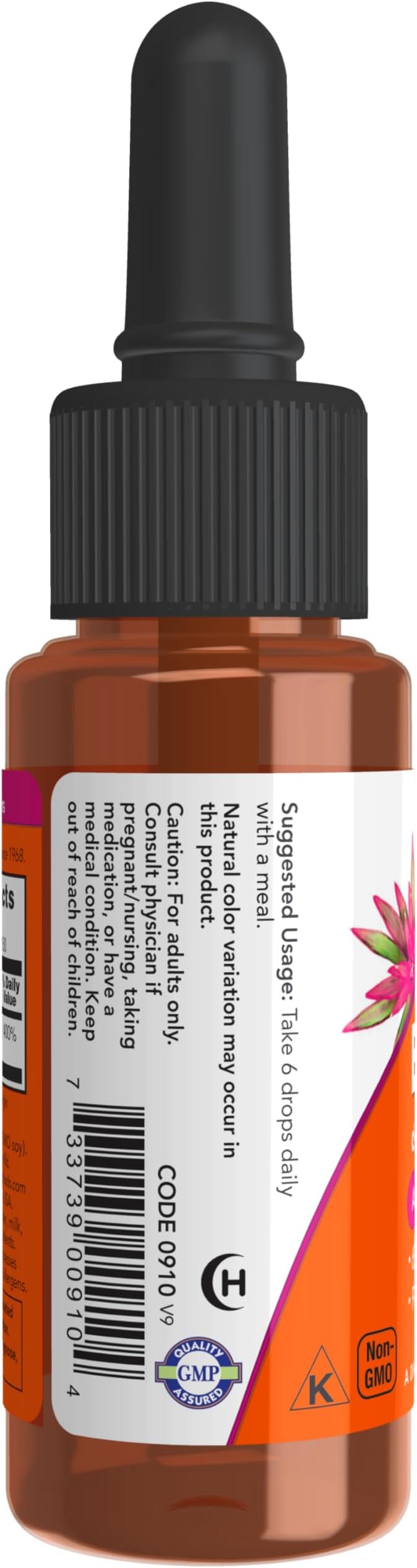 NOW Supplements, Natural Vitamin E Liquid 1-Ounce