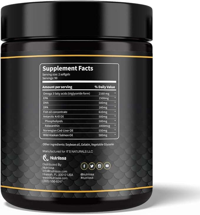 Omega 3 - Full Spectrum - 180 Count