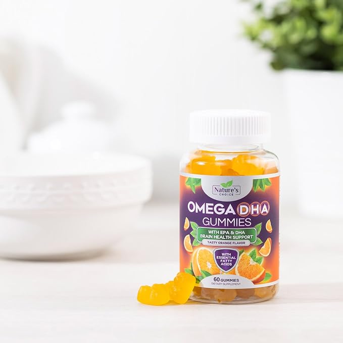 Omega 3 Fish Oil Gummies 3 Fish 60 Gummies