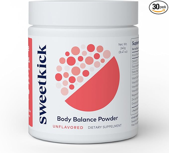Sugar Craving Suppressant - Multivitamin Powder, Stop Sugar Cravings Supplement, Prebiotic Powder, Prebiotic Drink and Gut Health Powder - Prebiotic Blend, Unflavored (30 Servings)