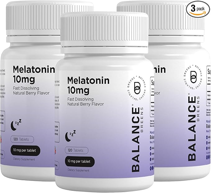 Balancebreens Melatonin 10mg- 120 Tablets