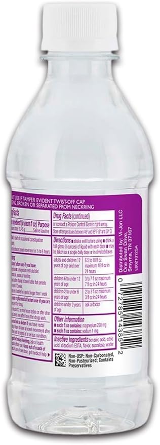Deal Dave Card + Swan Magnesium Citrate Oral Solution 10 oz, Grape Flavor