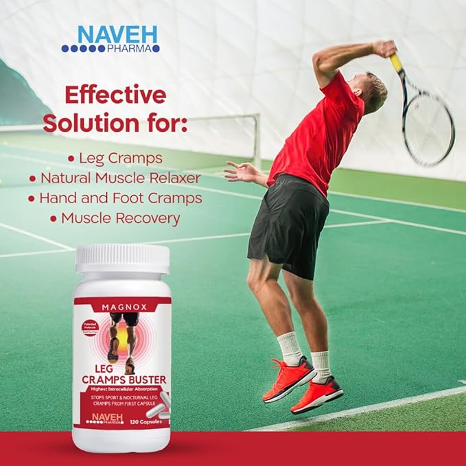MAGNOX® Leg Cramps Buster 380mg Magnesium 3X More 120 Caps