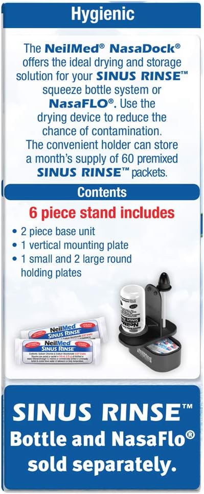 NeilMed NasaDock Plus Stand Black