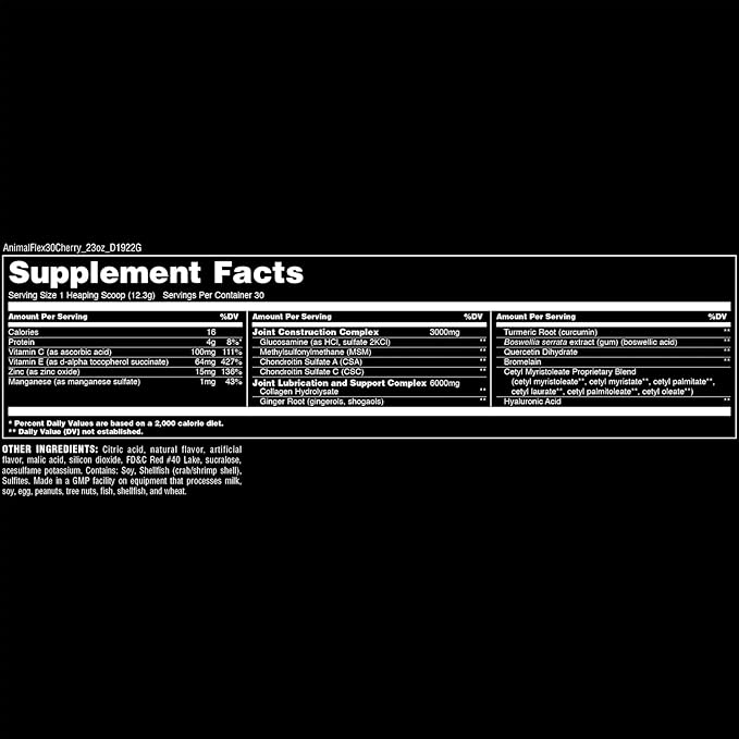 Animal Flex Powder – All-in-one Complete 30 Scoops