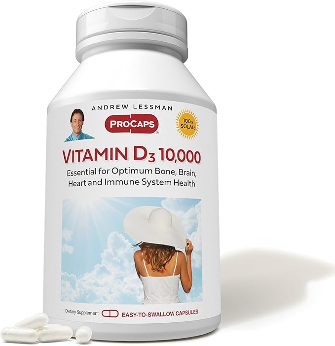 ANDREW LESSMAN Vitamin D3 10,000 IU 360 Capsules