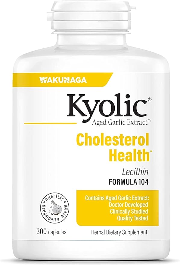 Kyolic #104 Garlic Extract With Lecithn 300 cap