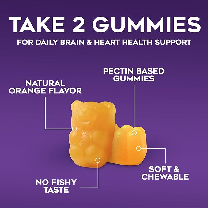 Omega 3 Fish Oil Gummies 3 Fish 120 Gummies