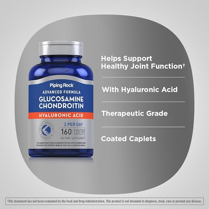 Piping Rock Glucosamine Chondroitin 160 Caplets