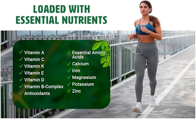 Moringa Oleifera Leaf and Seed Powder (80:20) Ratio 180 Capsules, 90 Servings, 1000 mg. 1.