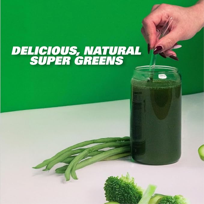 EHP Labs OxyGreens On The Go Greens Powder Stick Packs (15 Count) - Greens Packets - Spirulina & Chlorella Superfood, Sugar Free Green Juice Powder, Antioxidants & Immunity Support (Pineapple)