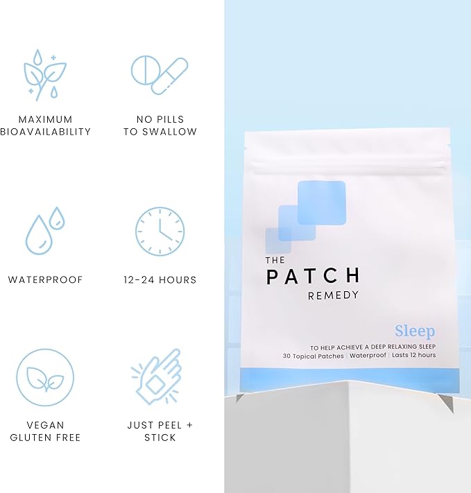 The Patch Remedy Original Sleep Patches 30 Topical