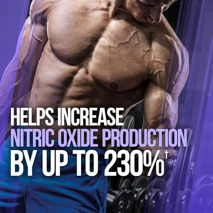 ALPHA LION Gains Candy, Supplement Pills for Muscle Pump & Blood Flow, Nitric Oxide Booster, Supports Mental Focus, Use Daily to Upgrade Workout Performance, 60 Capsules (S7)