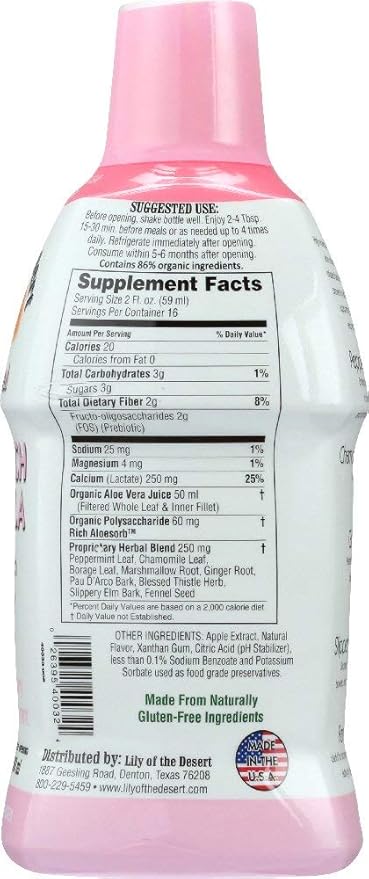 Lily Of The Desert Aloe Herbal 32 Fluid 2