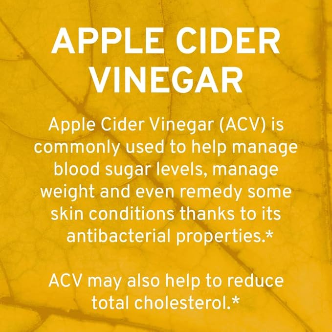 TRIO NUTRITION Apple Cider Vinegar Capsules with Green Tea - Natural Sugar Free Apple Cider Vinegar Pills with The Mother for Body Cleanse, Immune, Weight Management & Metabolism Support*