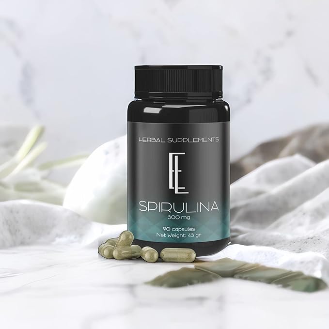 Spirulina Capsules - 90 x 500
