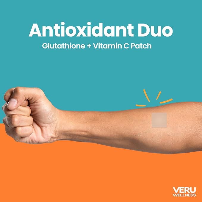 Antioxidant Power Duo Lifestyle Patch C, Glutathione 8-10 Hours (42 Days)