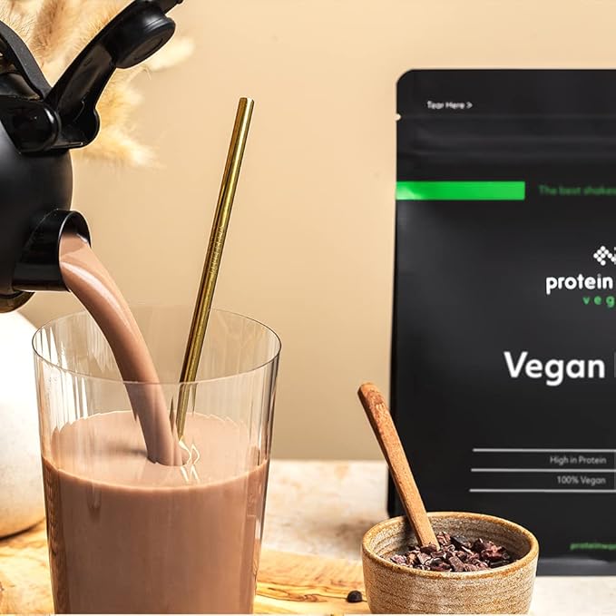 Vegan Protein Powder 100% Plant-Based 25g Protein 2.20 Pounds