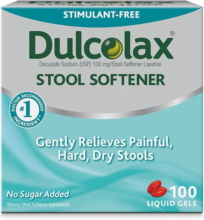 Dulcolax Stimulant Laxative Tablets (100 Count) 5mg & (100ct) for 100mg