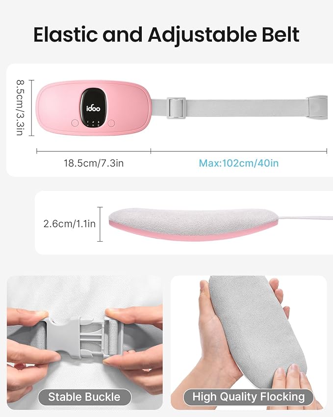 iDOO Heating Pad for Period Cramps,
