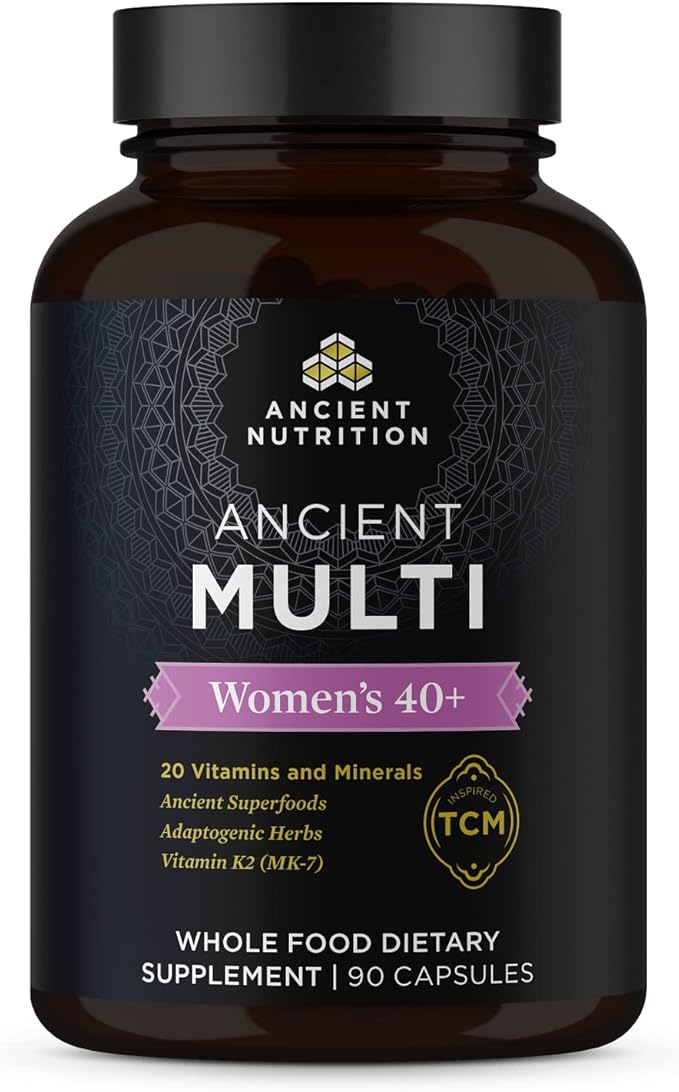 Ancient Nutrition Multivitamin for Women 40+, 90 Ct