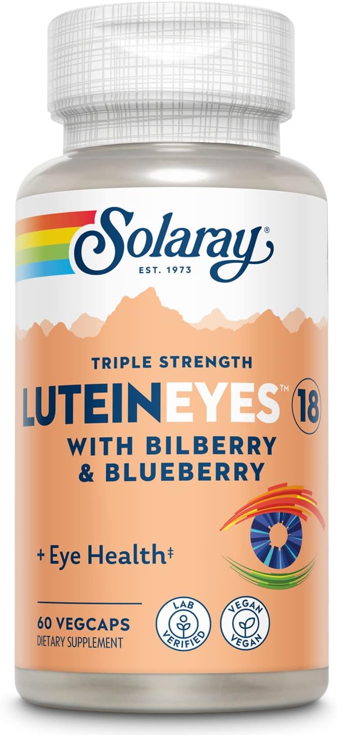 Solaray Triple Strength Lutein Eyes, 18 mg (60 CT)