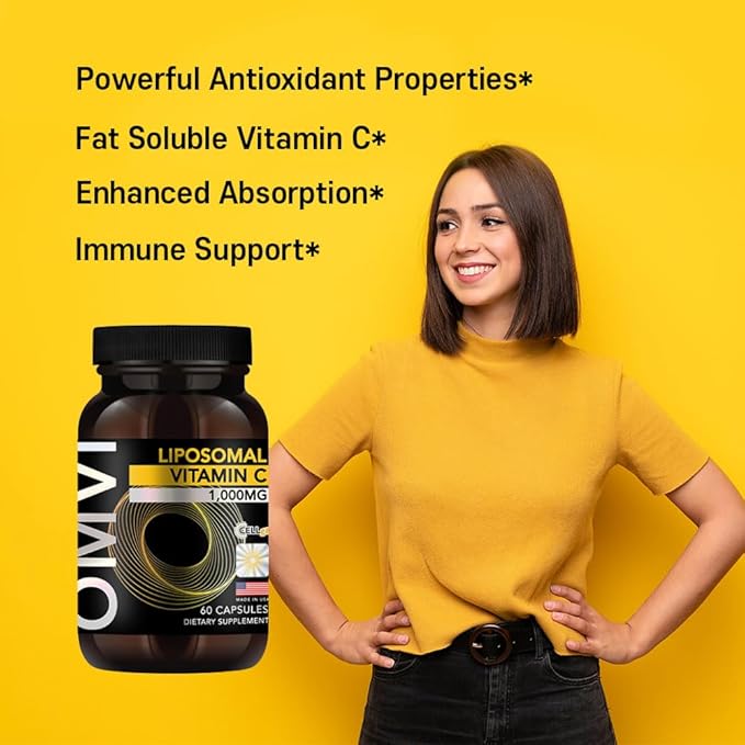 Formulas, Liposomal Vitamin C 1,000mg, High 60 Capsules, 30 Serving,