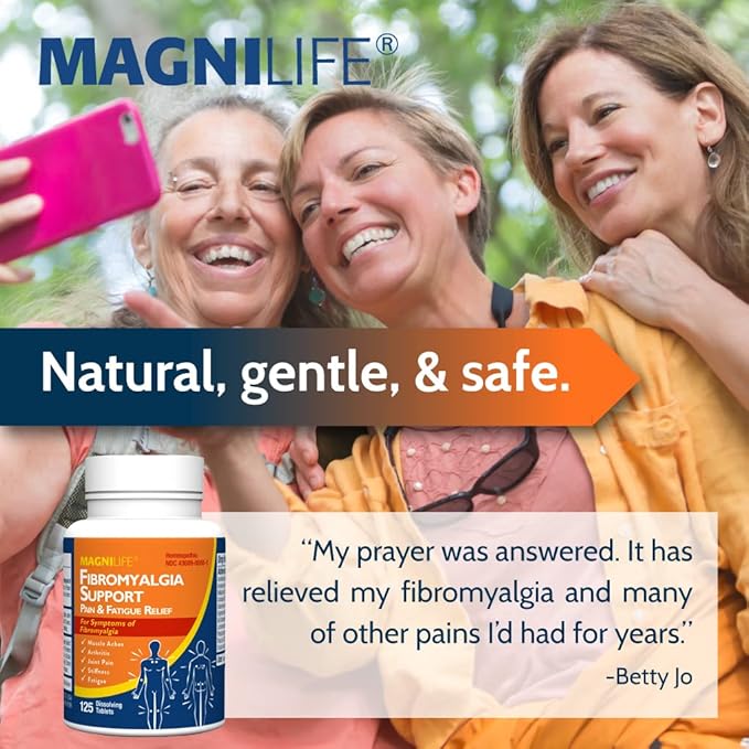 MagniLife Fibromyalgia Support, Fast-Acting Relief 125 Quick