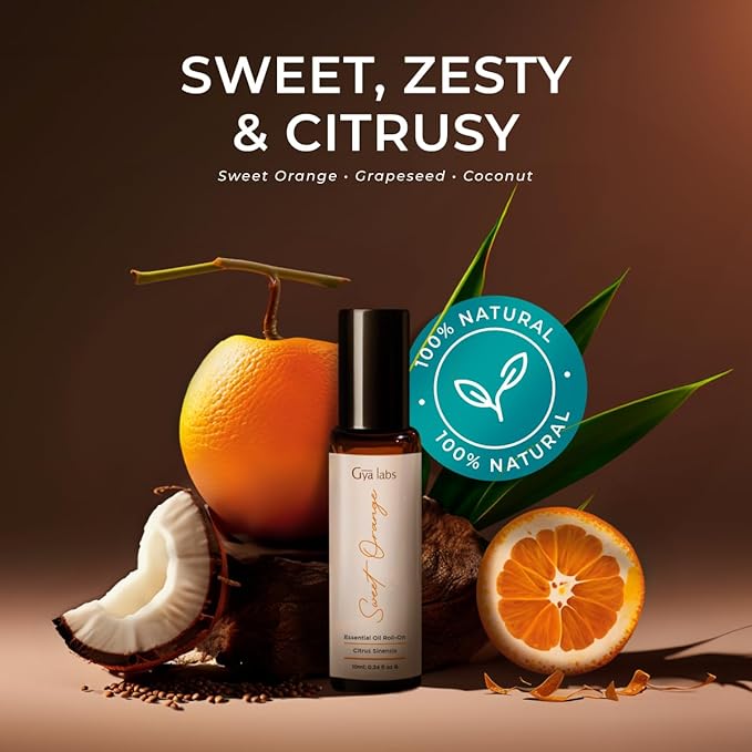Gya Labs Sweet Orange Essential Oil 100% Pure (0.34 Fl