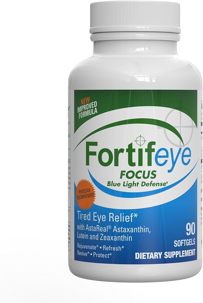 Fortifeye Focus Eye Care Supplement 90 Softgel