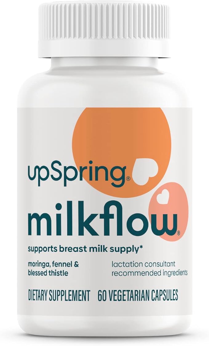 UpSpring Milkflow Breastfeeding Supplement Capsules 60 Capsules