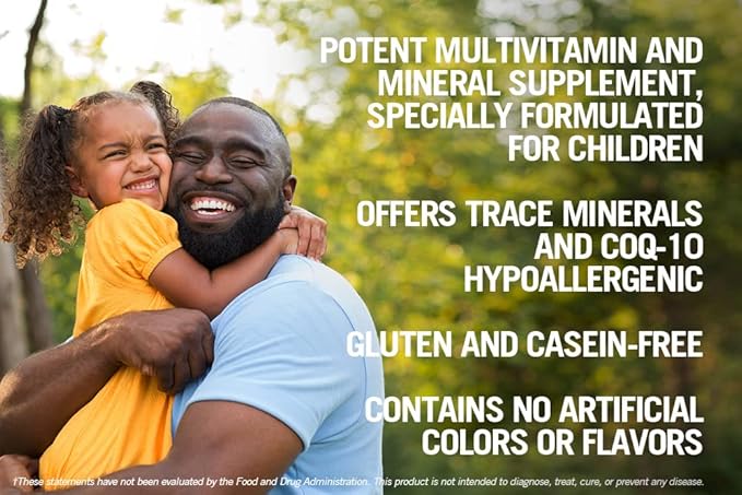 Kirkman - Children's Multivitamin & Mineral 120 Capsules 5-MTHF -