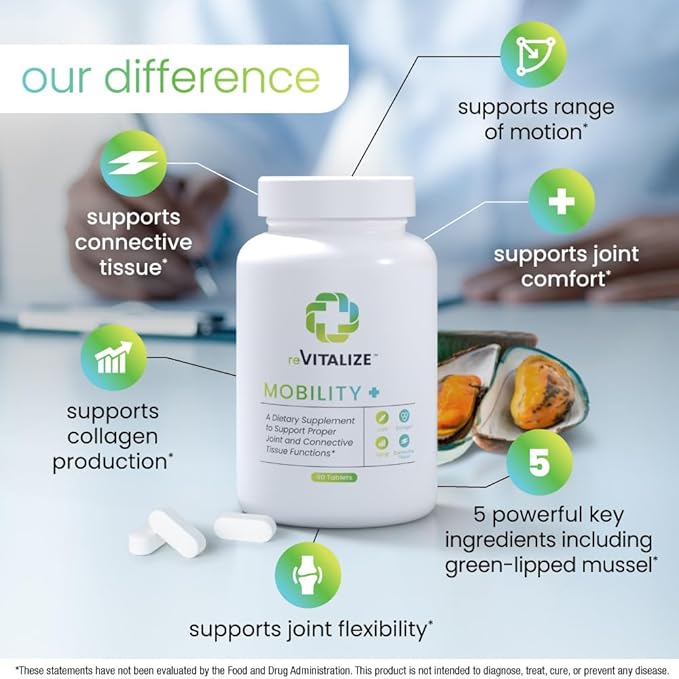 Mobility + Advanced Joint & Connective 90 Tablets