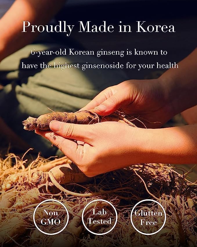 ILHWA Pure Concentrated Ginseng Extract (1.05oz, 30g, Pack 1) - 100% Pure 450 mg.
